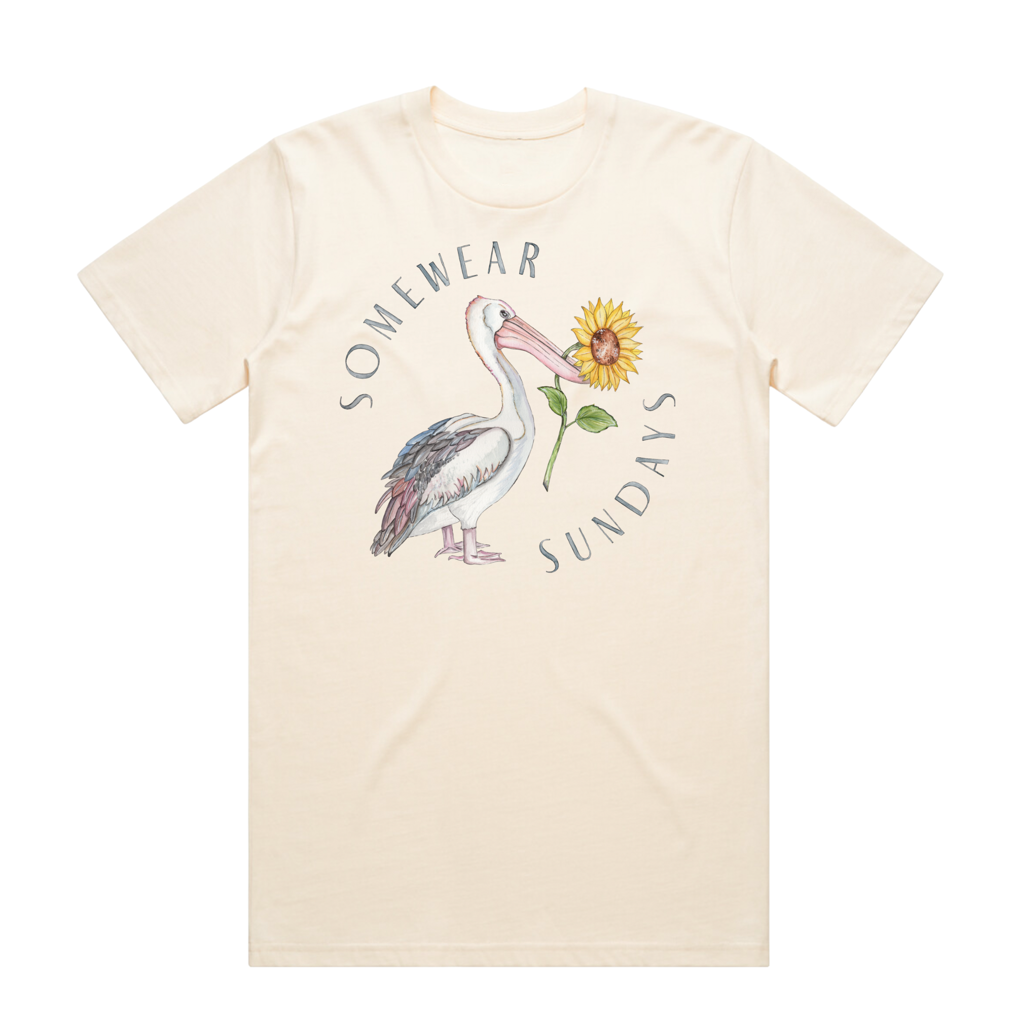 Pelican Sunflower tee – Somewear Sundays